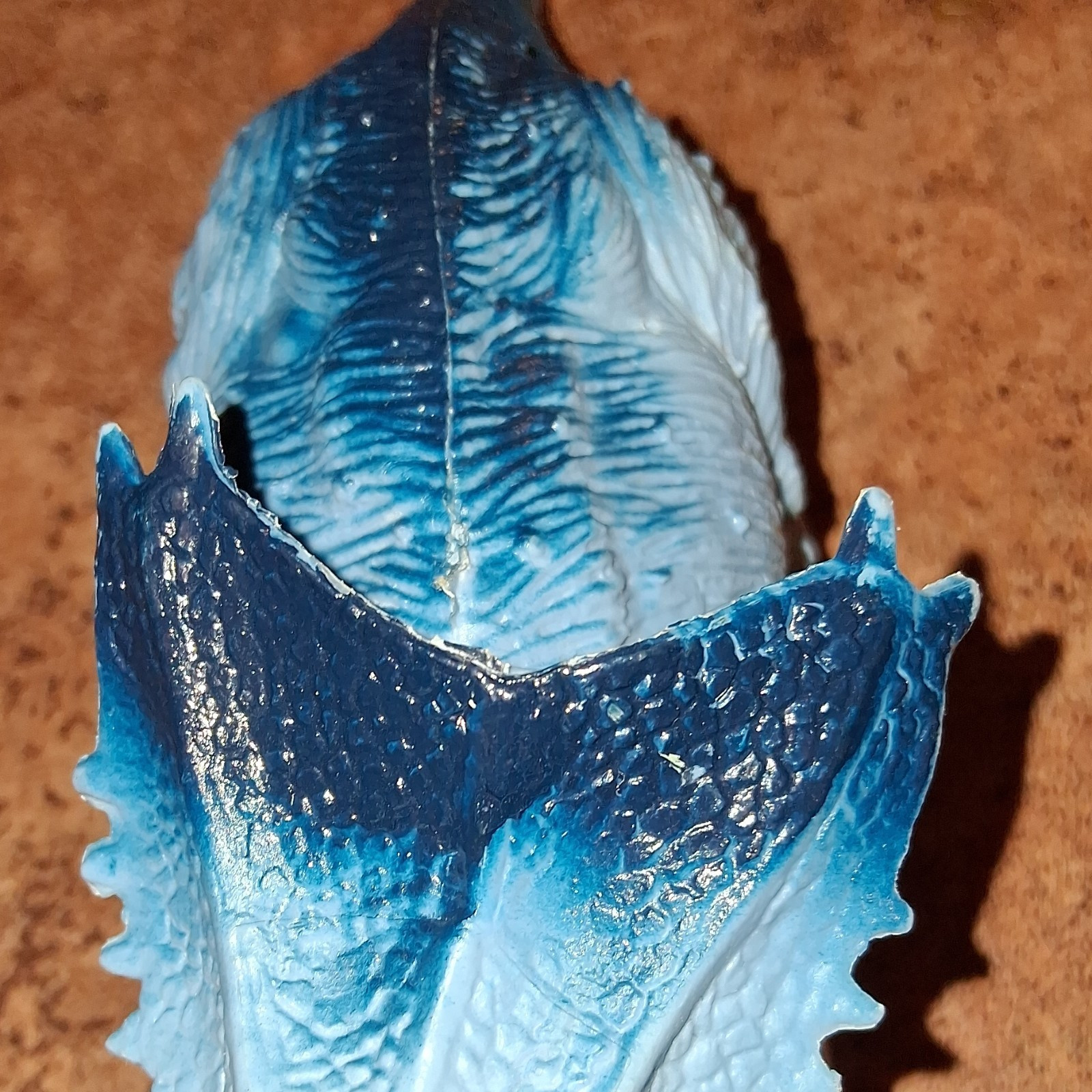 Blue Light Blue Dinosaur Action Figure Plastic Animals & Dinosaurs Collectible