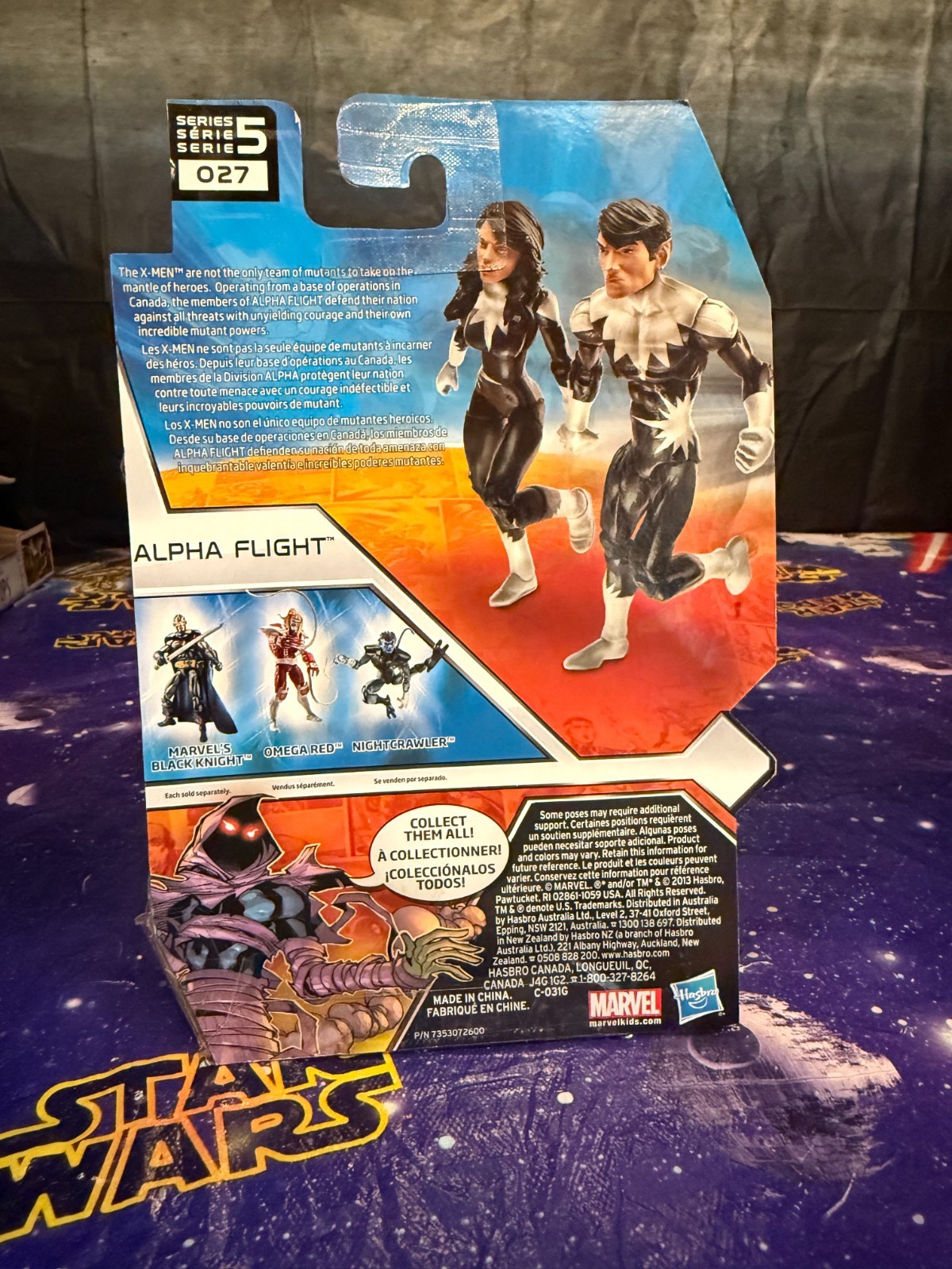 MARVEL UNIVERSE -Alpha Flight 3.75” Action Fig Series 5 #027 Hasbro BRAND NEW!!!