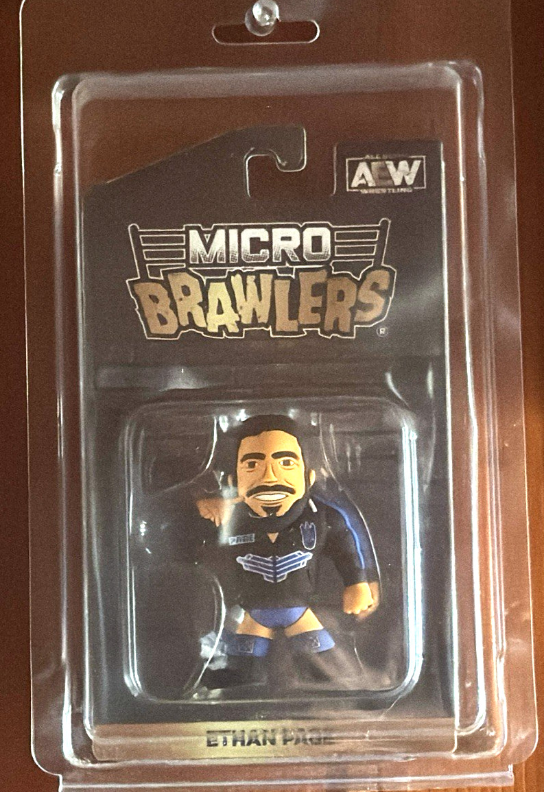 All Ego Ethan Page Micro Brawler W/ Protector AEW