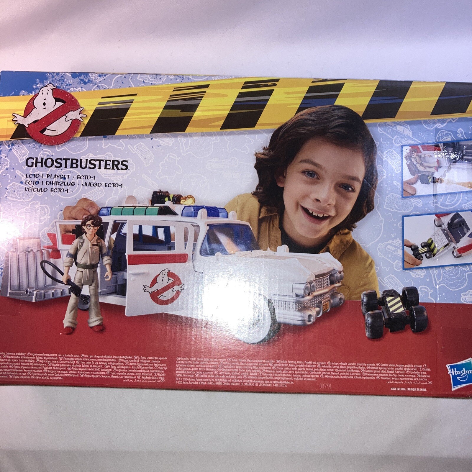 Ghostbusters Ecto-1 Afterlife Playset FLIGHT SUIT VARIANT 5 inch Scale NIB