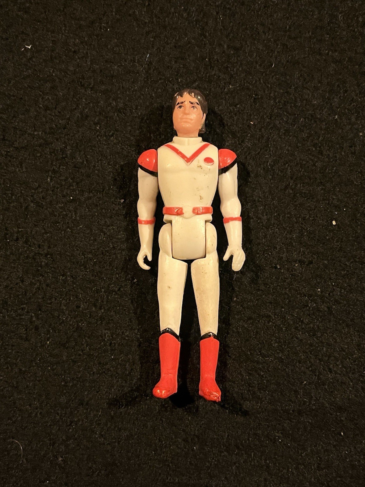 Vtg 1984 W.E.P LTD Voltron Keith Black Lion Pilot 3.7” Action Figure