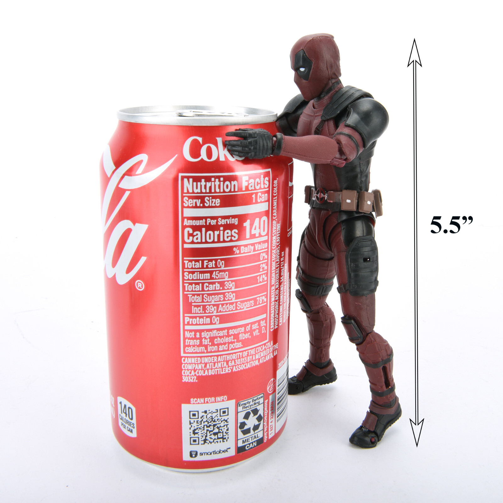 Marvel Deadpool 2 5.5&Prime; Action Figure Model w/Accessories Superhero Toys Gift