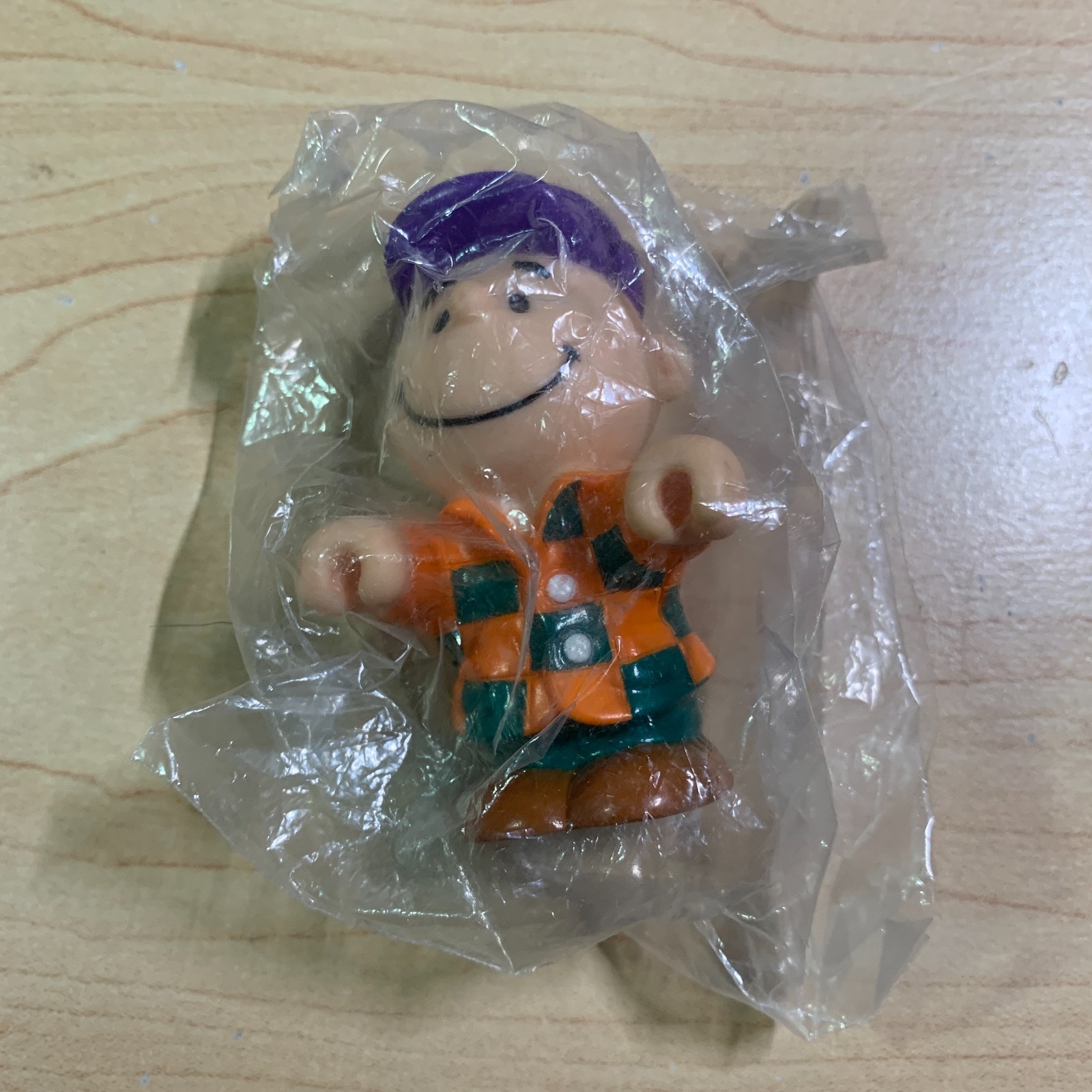 Vintage 1950 Peanuts Charlie Brown Rubber/pvc Figure Brand New