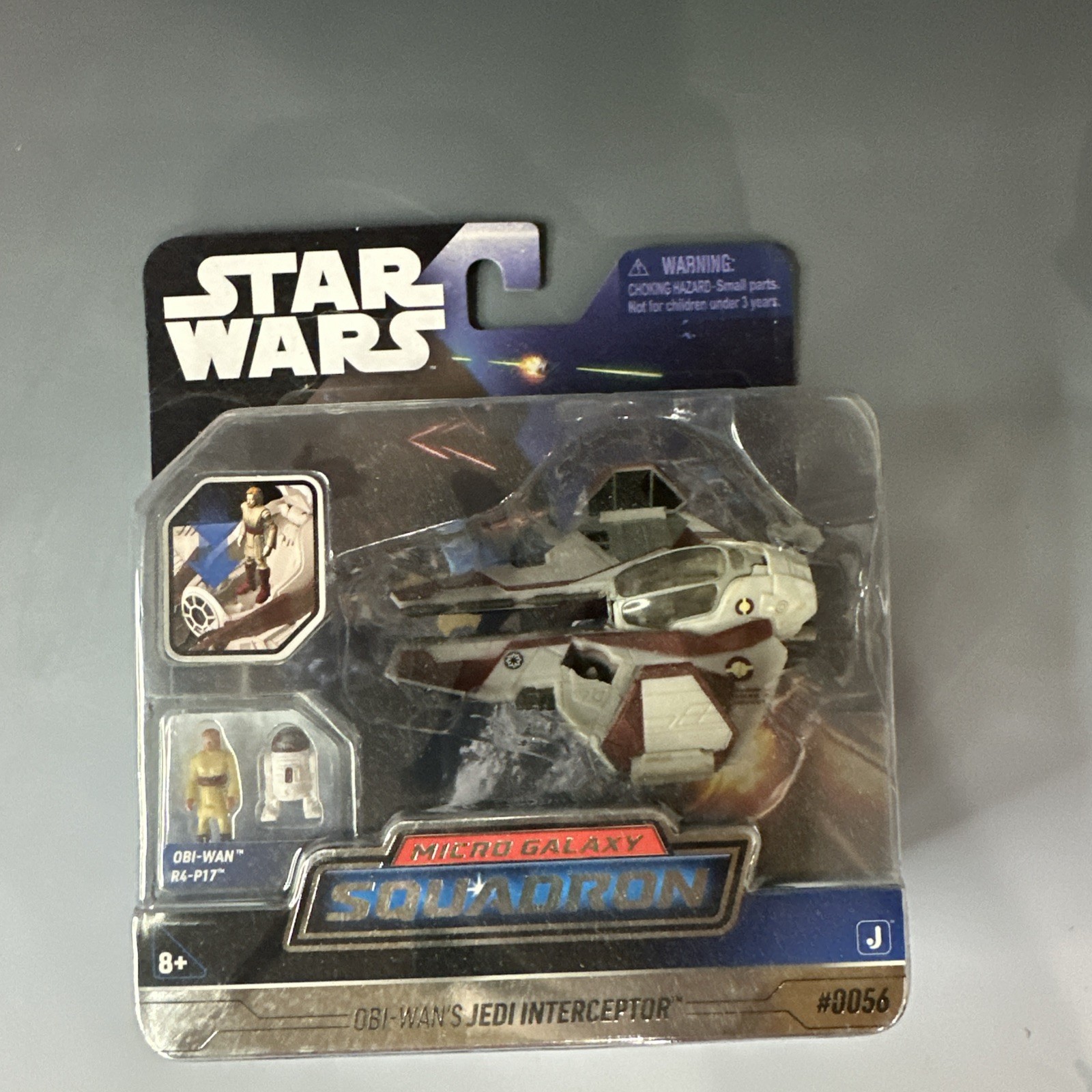 Star Wars Micro Galaxy Squadron Series 3 – Obi-WAN’s Jedi Interceptor #0056 NIB