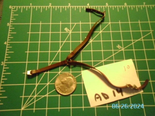 AD14 1/6 scale Kitbash WW2 brown German Y-Strap use w/ Dragon &other 12 in figs