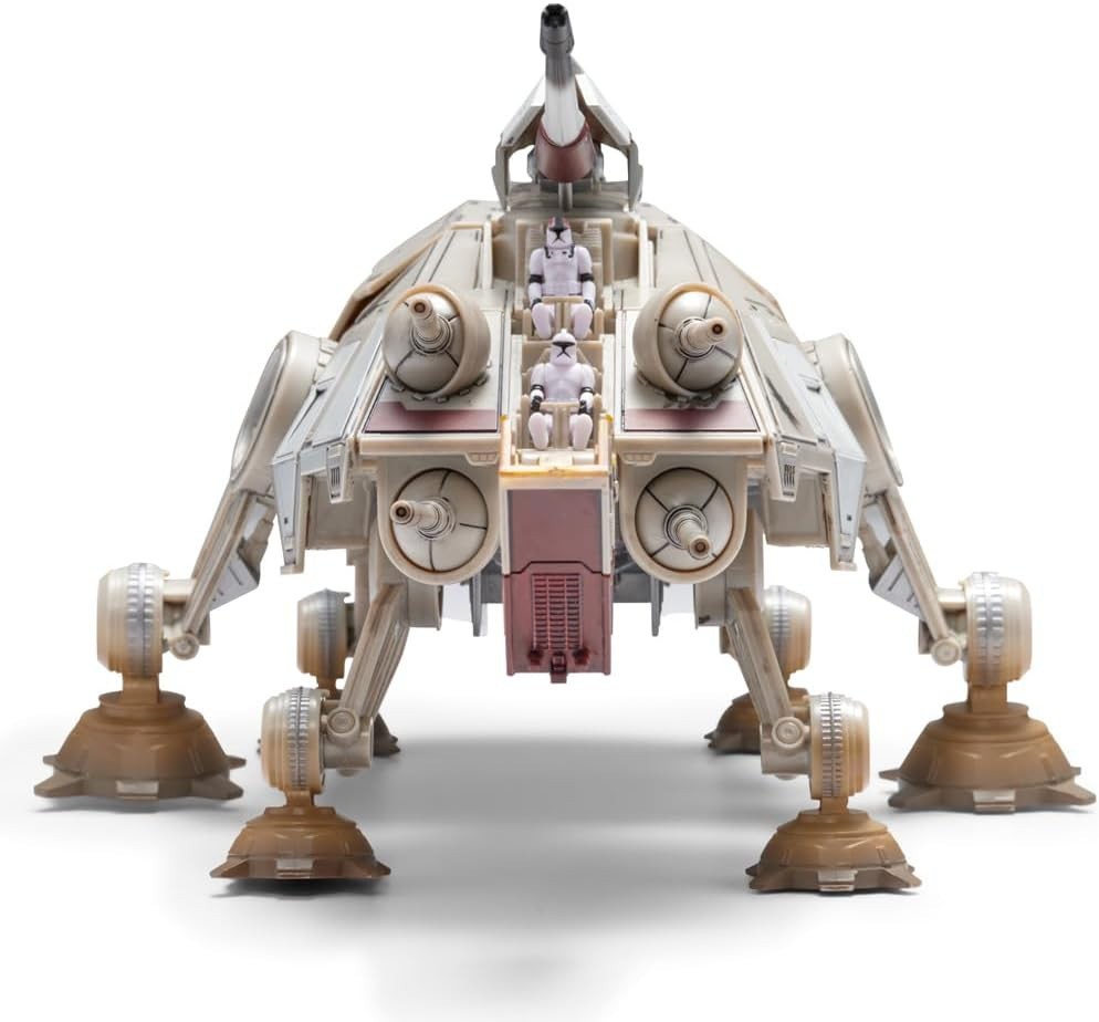 S01 #0130 Star Wars Micro Galaxy Squadron AT-TE Walker with Speeder