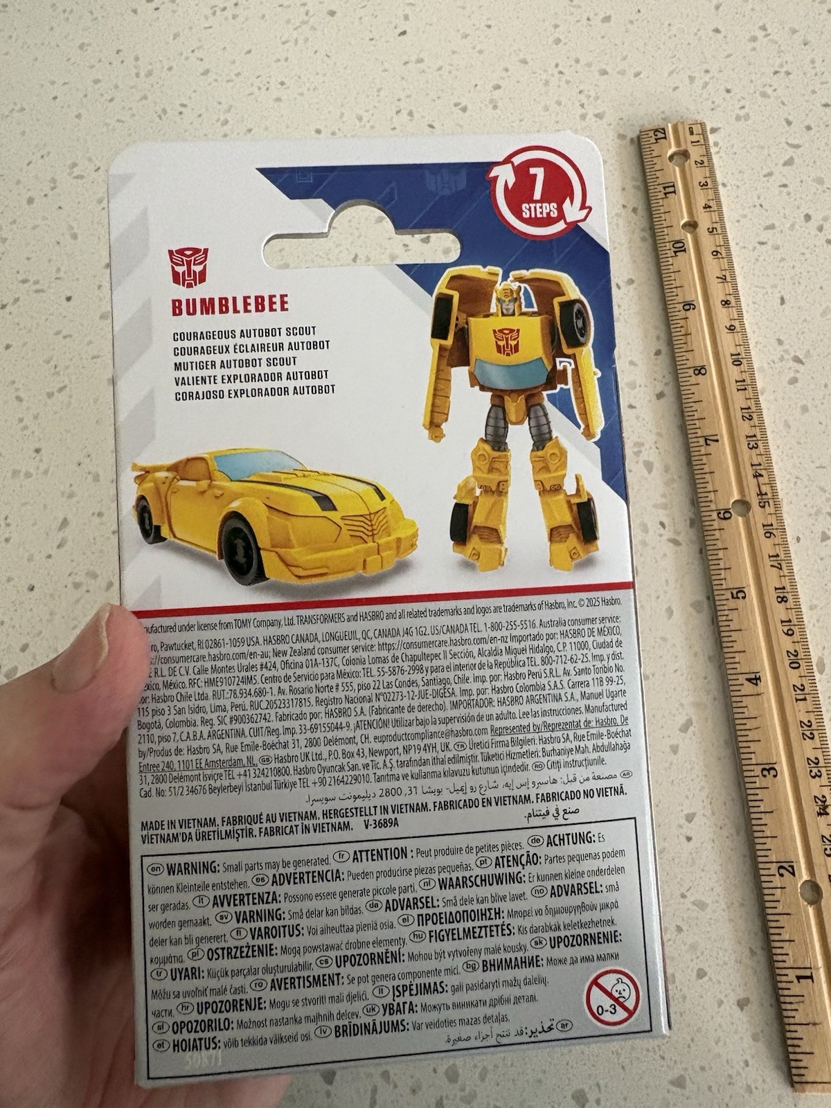 Hasbro Transformers Bumblebee 4.5” 2 in 1 Action Figure New in Package