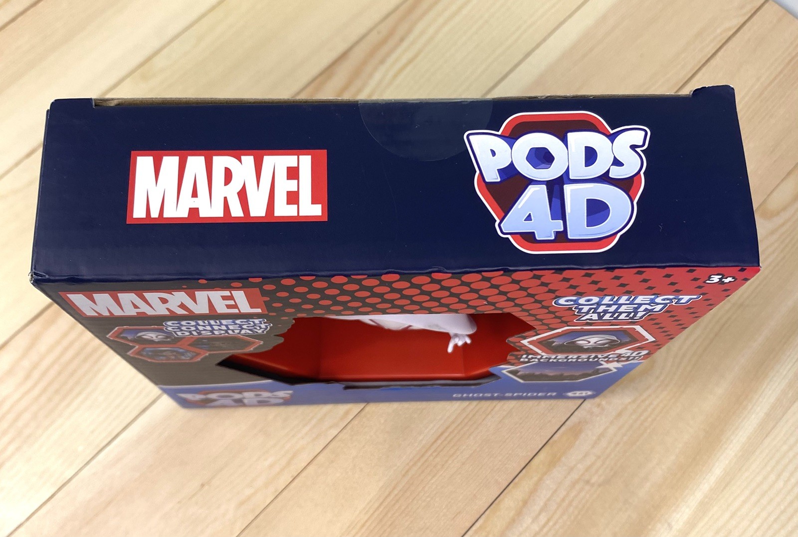 Marvel Pods 4D Ghost-Spider with Immersive 4D Background New In Box