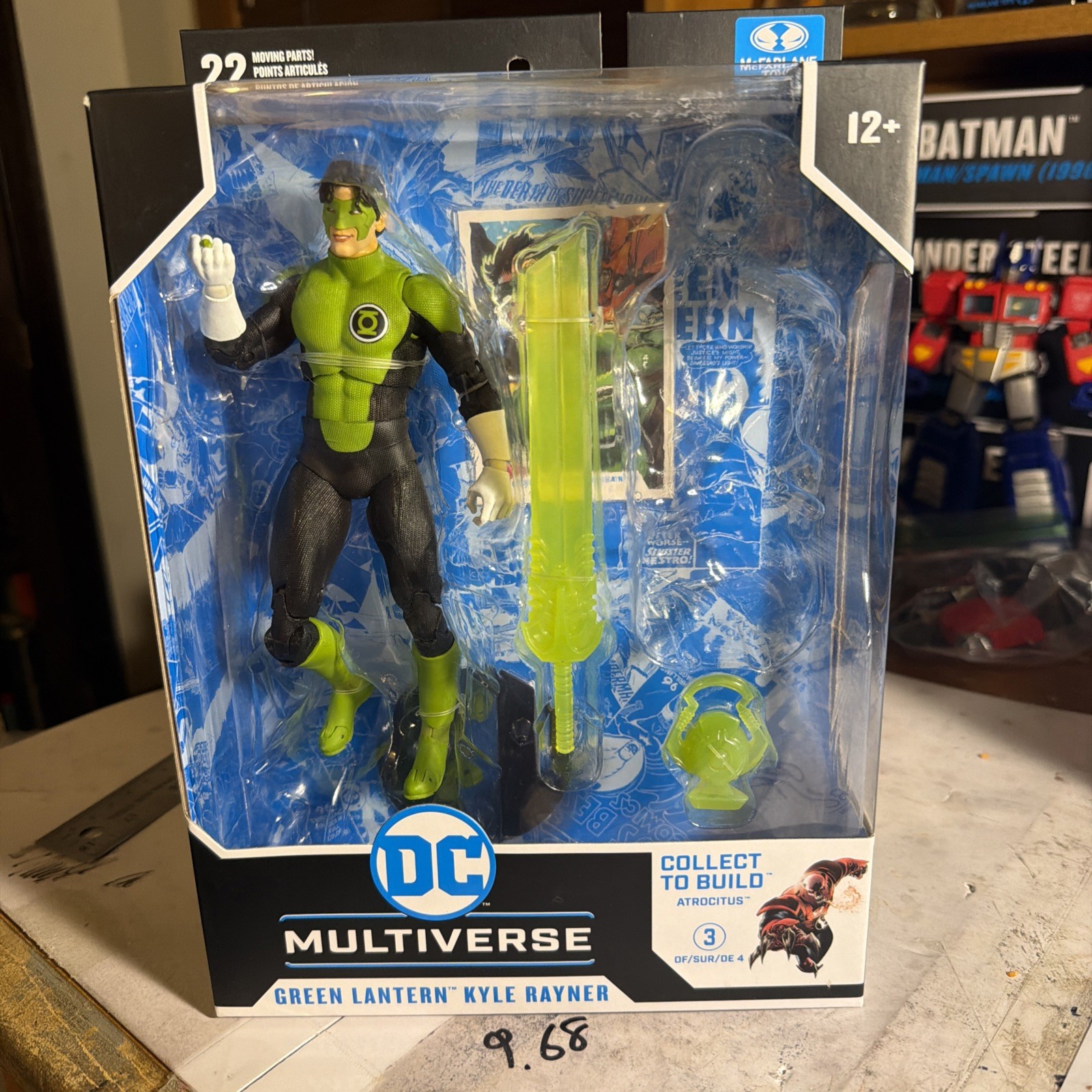 McFarlane Toys DC Multiverse Green Lantern Blackest Night Build-A Action Figure