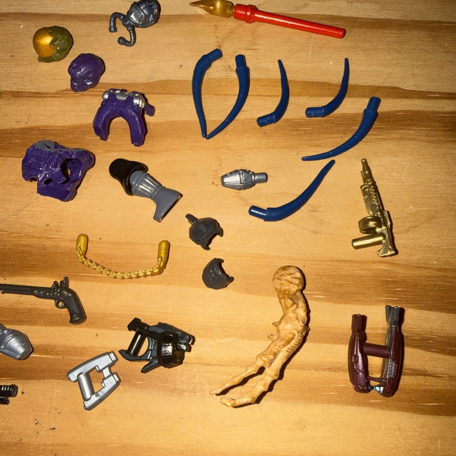 Mega Bloks Halo Action Figures with Weapons & Accessories
