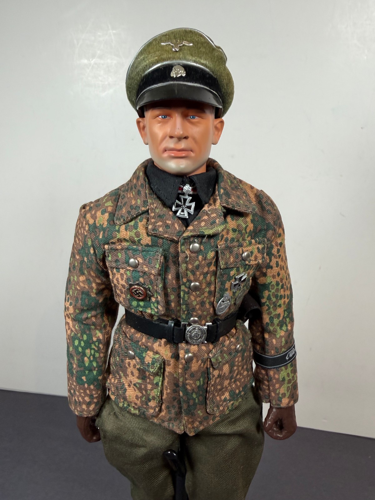 Dragon CUSTOM Kitbash WWII German Panzer Officer 12&Prime; Figure 1/6 Scale I137