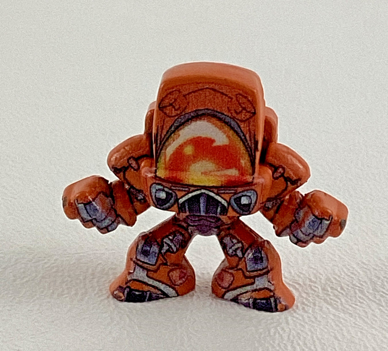 Million Warriors Mini Action Figure Super Mega Rare Metal Burnin&rsquo; Love 100 Toy