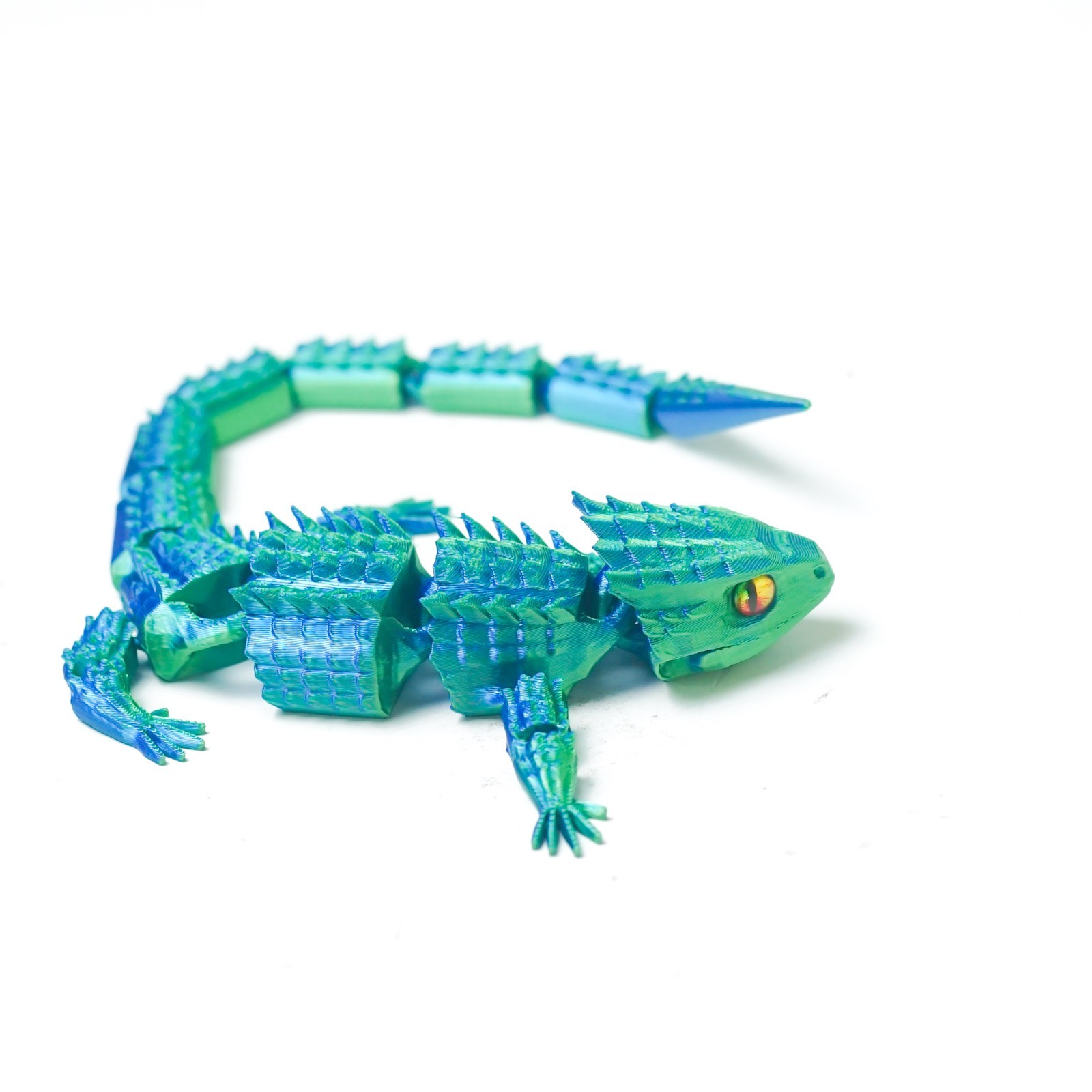 10.63inch 3D Printed Lizard Model,Articulated Animals figure,Toys Home Decor