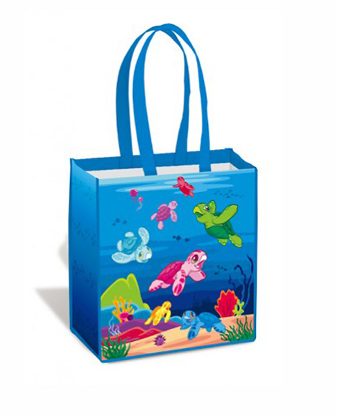 Hawaiian Honu Ohana Eco Shopping Tote Bag Hawaii Farmers Market Reusable NIB