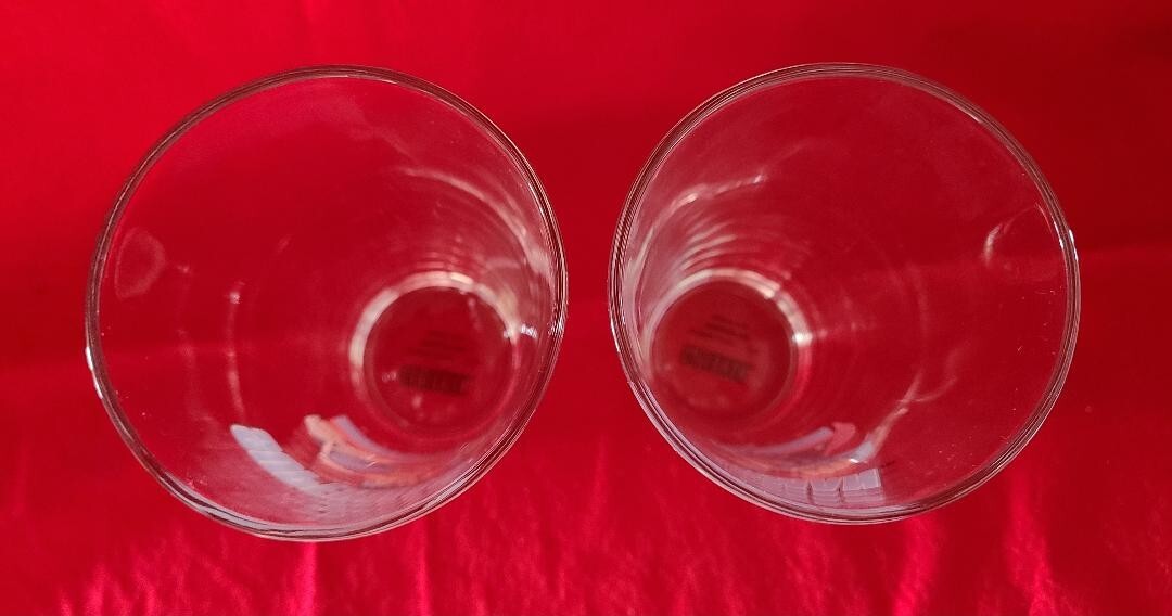 DC COMICS SUPERMAN DRINKING GLASS SET/2 16OZ VANDOR