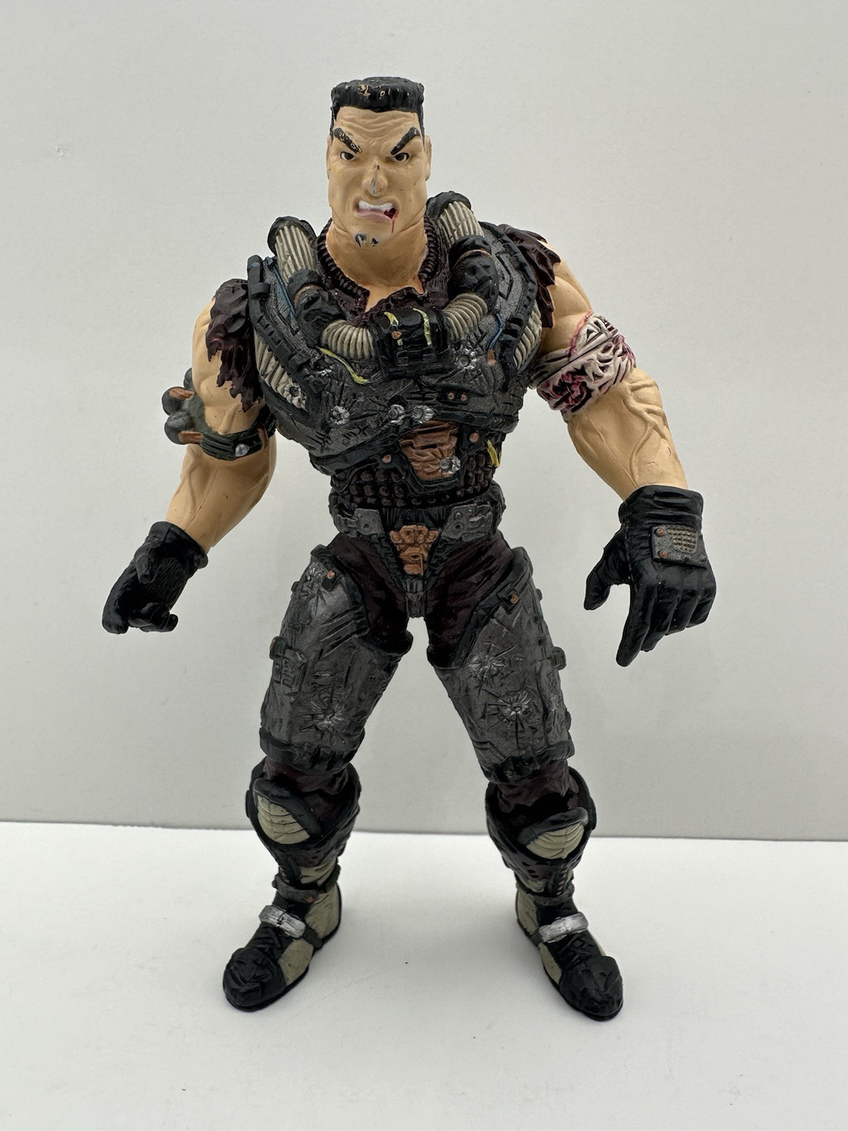 1997 Resaurus 6 1/2 inches QUAKE 2 Jungle Marine Major Action Figure Loose