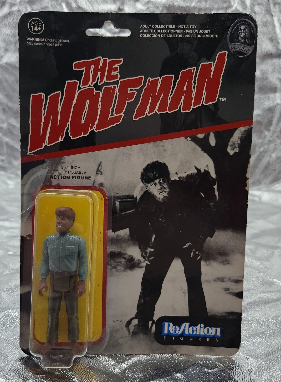 The Wolfman 3 3/4 in ReAction Figures