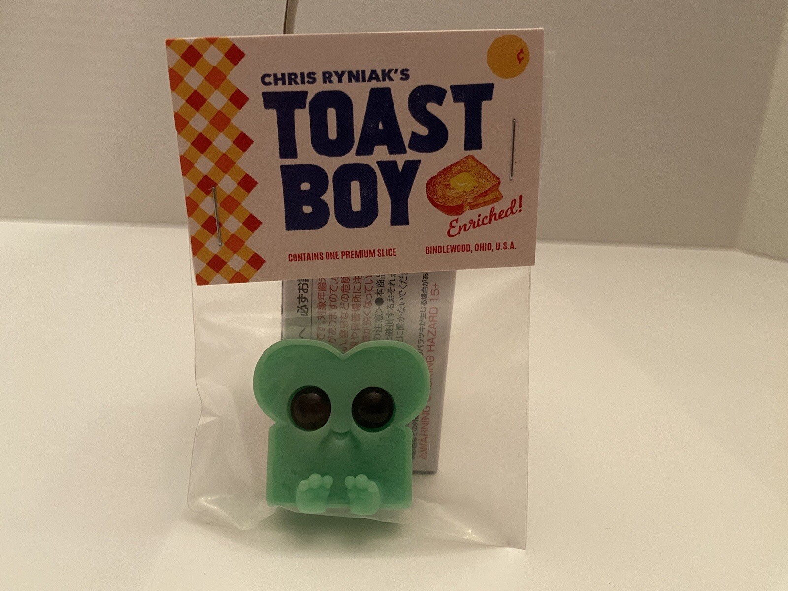 Ryniak & Louise Spayd Bindlewood Thimblestump Hollow Resin Pistachio Toastboy