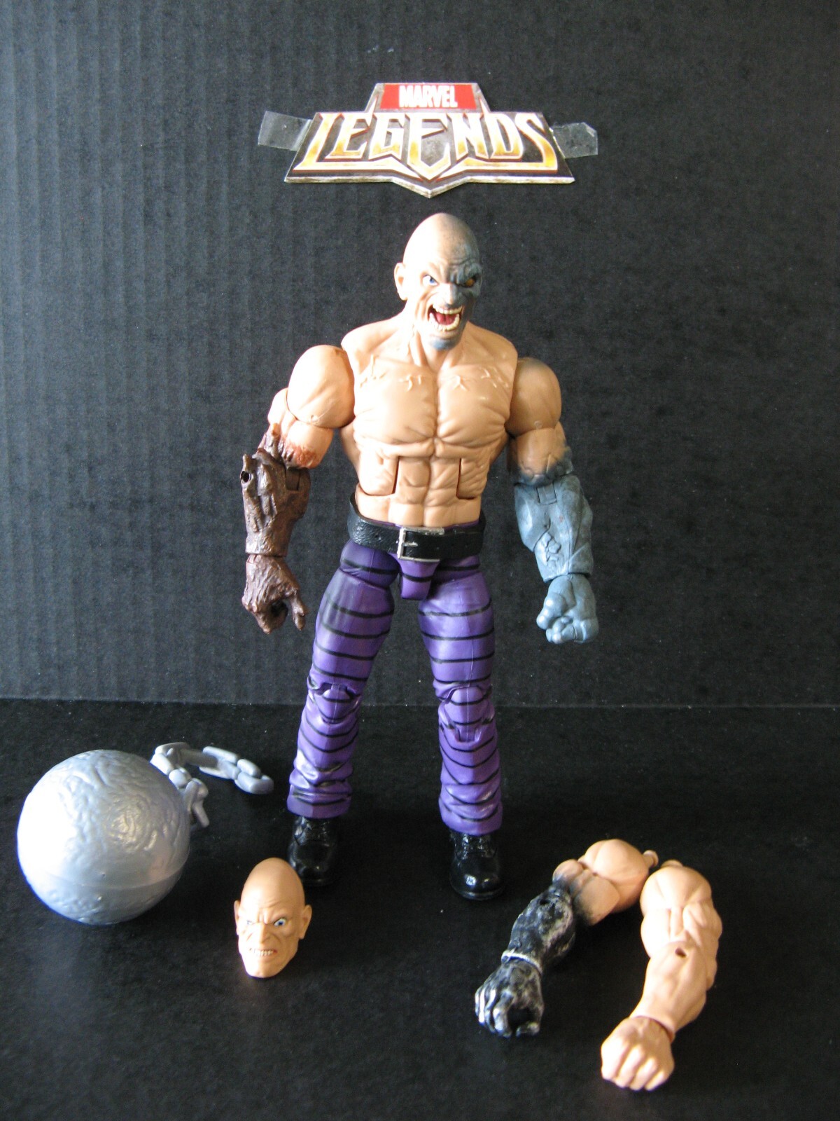 Marvel Legends Series Absorbing Man – Complete Figure – BAF – Carl Crusher Creel