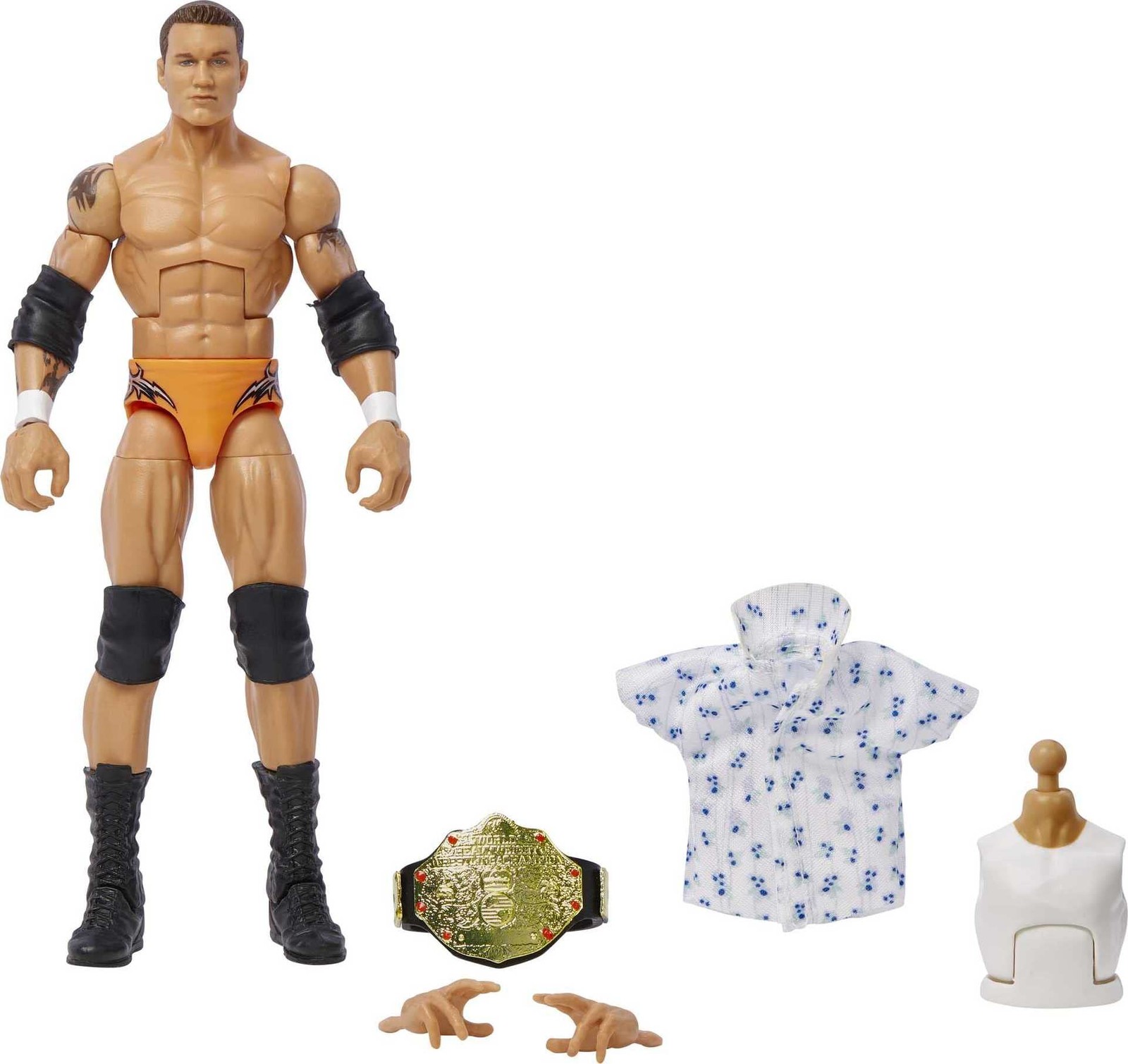 WWE Randy Orton SummerSlam Elite Collection Action Figure Dominik Mysterio Build