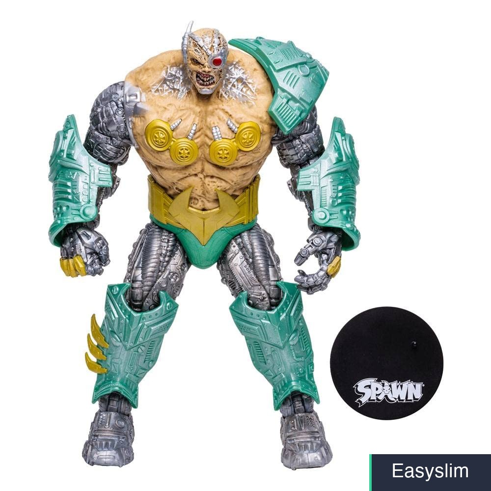 Action Figure Mega Overkill Spawn Comic 22 Points Articulation