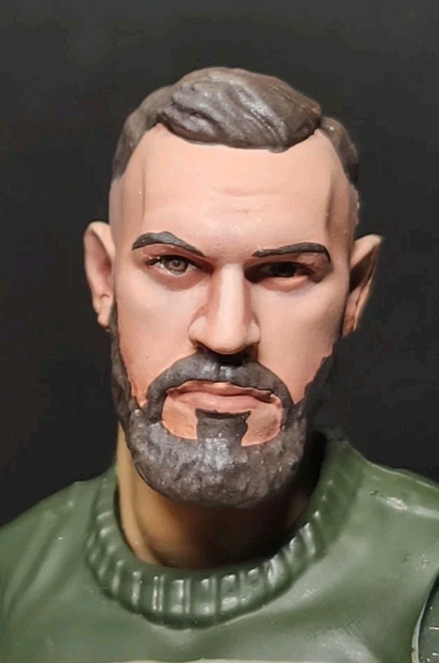 HEAD ONLY Tom Hardy Custom painted head Gi joe Classified Valaverse Outback