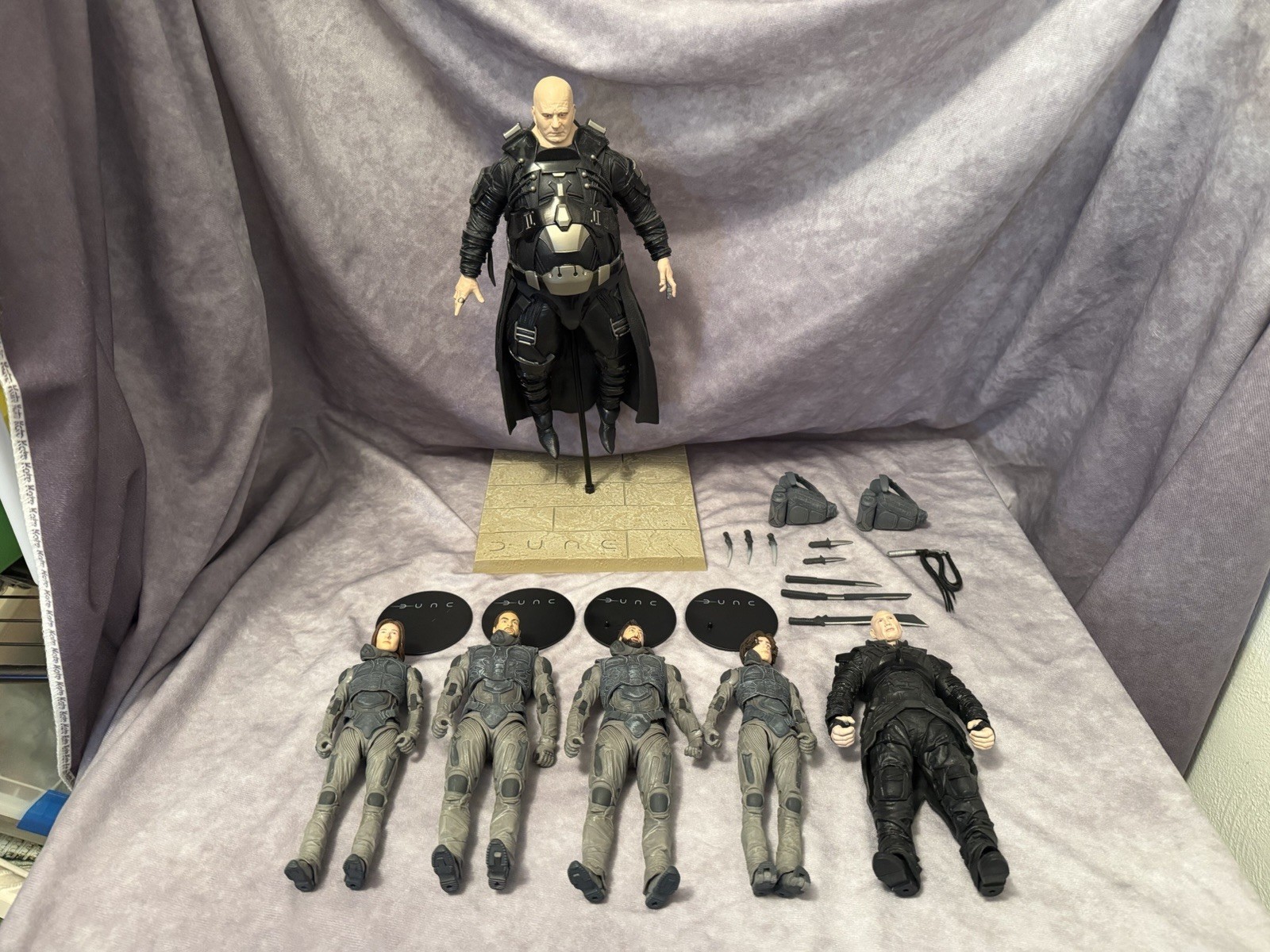 Dune Action Figures McFarlane Toys Rabban Build A Figure 1st Series Lot Set