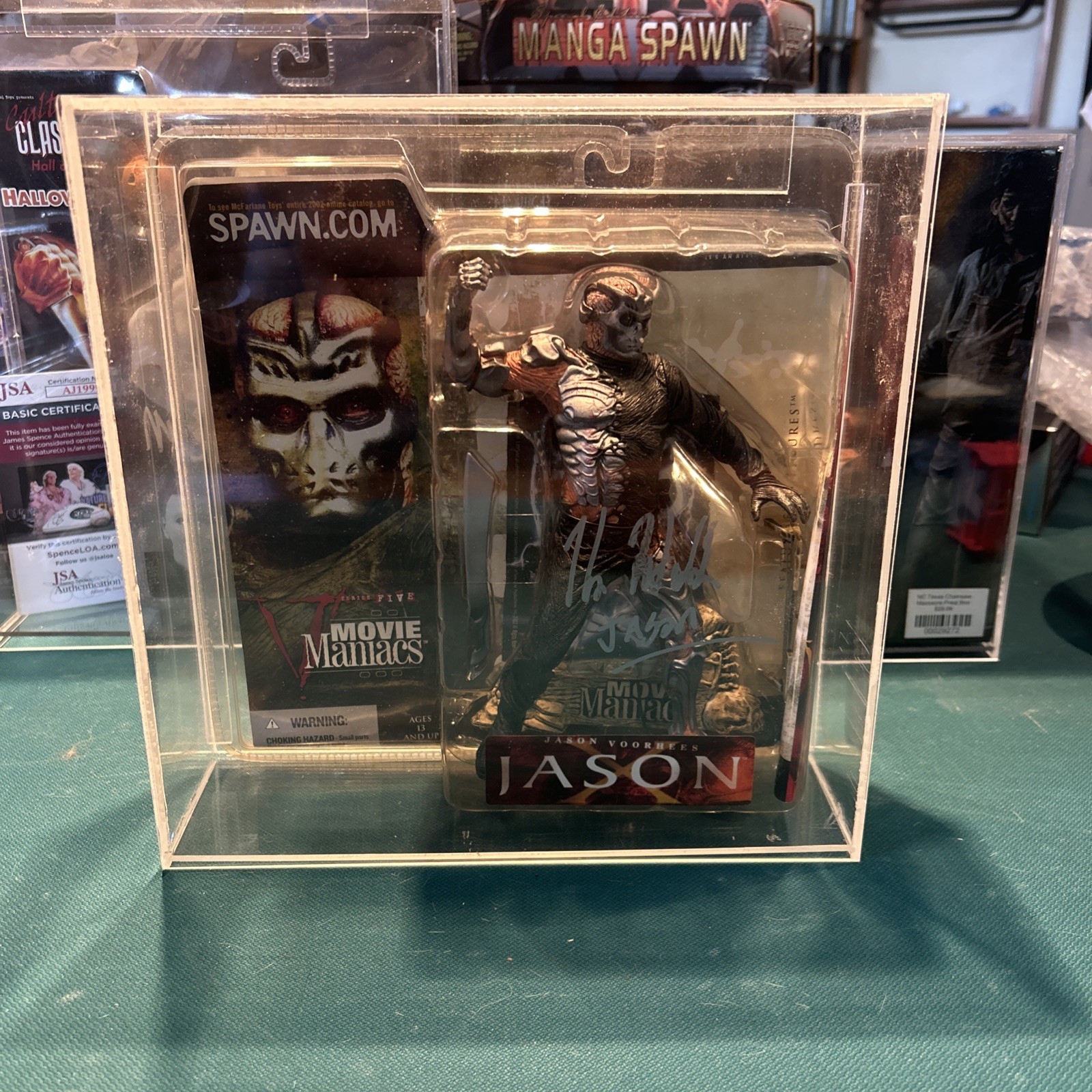 McFarlane Toys Movie Maniacs JASON X – Acrylic Case Only – No Figure