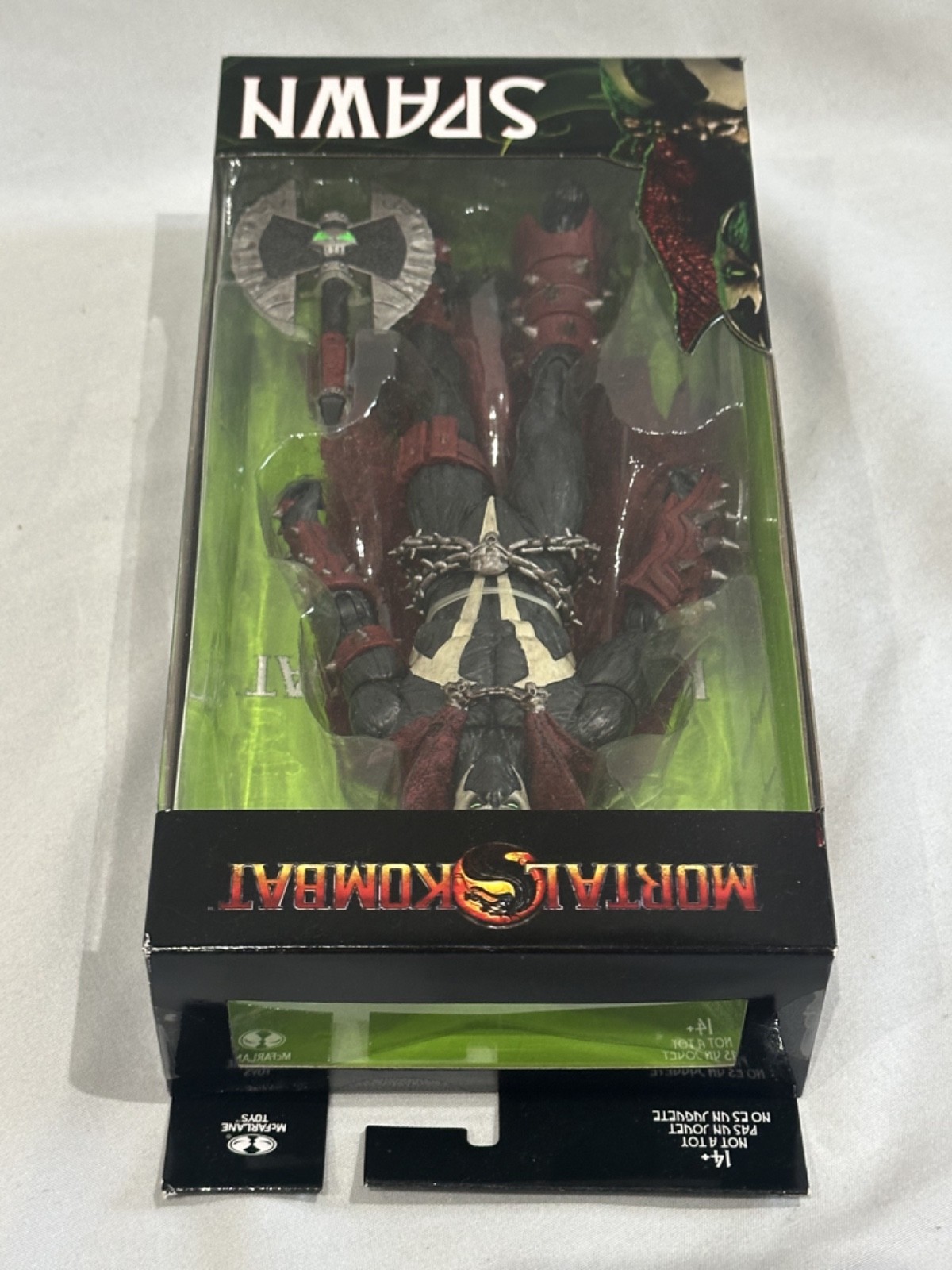 McFarlane Mortal Kombat Spawn w/ Axe Target Exclusive 7&Prime; Action Figure NEW MINT