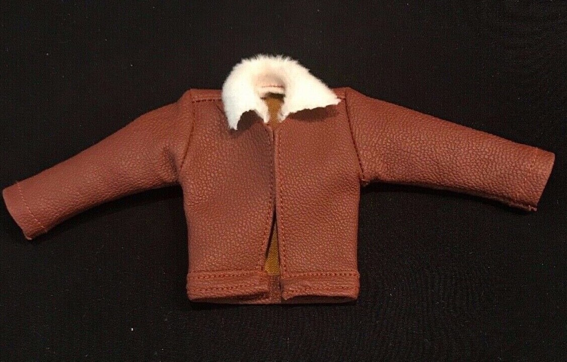 PB-OLJ: 1/12 Fur Collar Bomber Jacket for 6&Prime; action figure body (No Figure)
