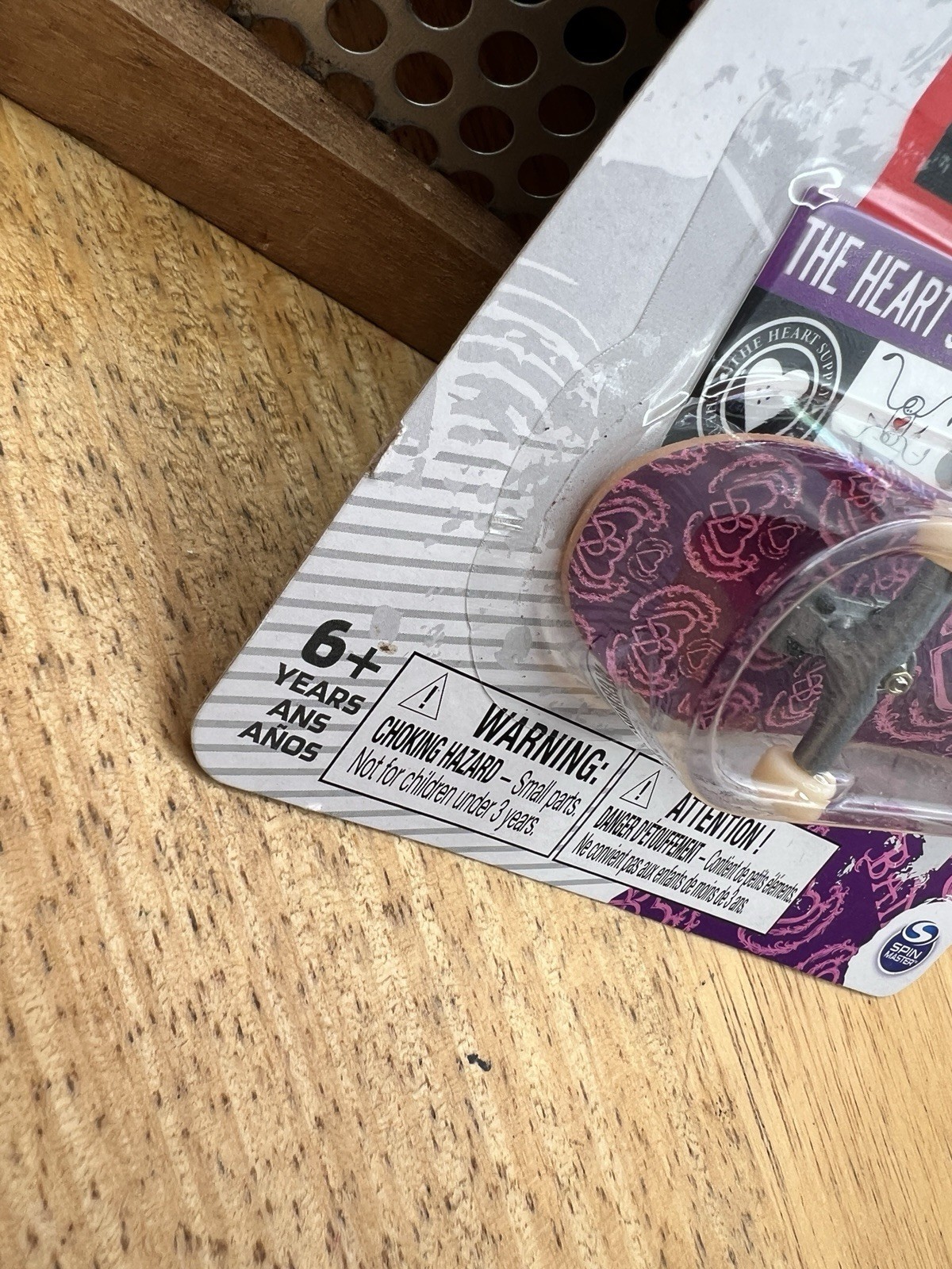 Tech Deck Bam Margera The Heart Supply Ultra Rare Jackass Legend Rip Purple 🛞