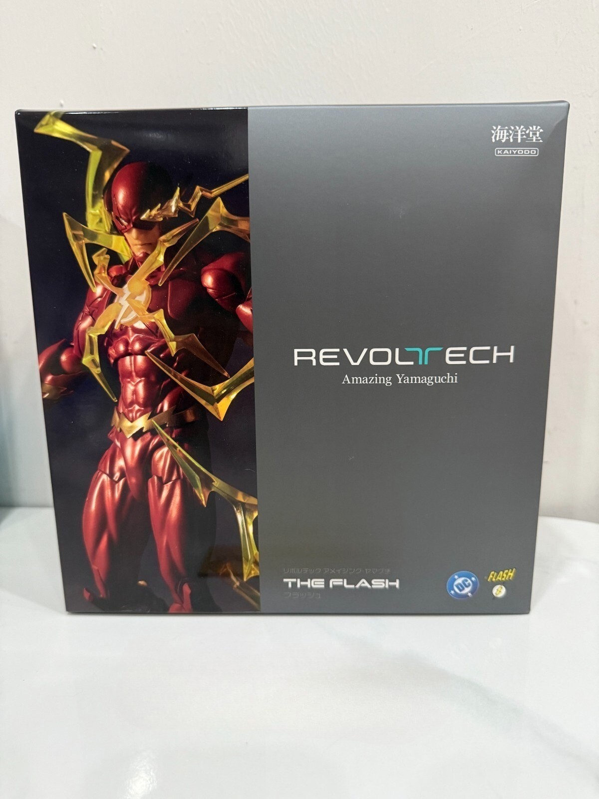 Kaiyodo Revoltech Amazing Yamaguchi The Flash 170mm Action Figure Toy New