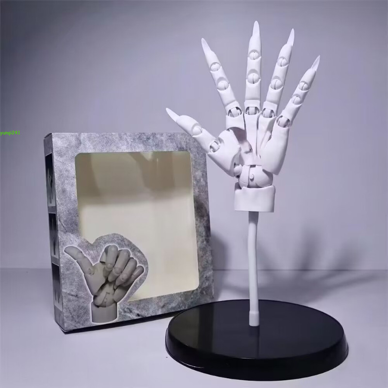 Hand Model Movable Finger Joint Sculptures Anime Painting Element Art Tool 1:1