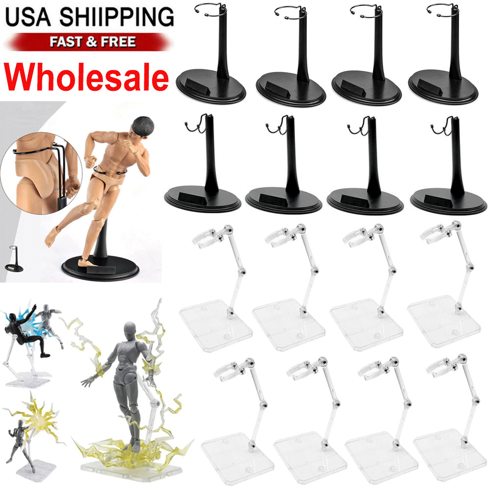 Wholesale 1/6 Scale U/C Type or HG144 Action Figure Stand Base Display Holder#