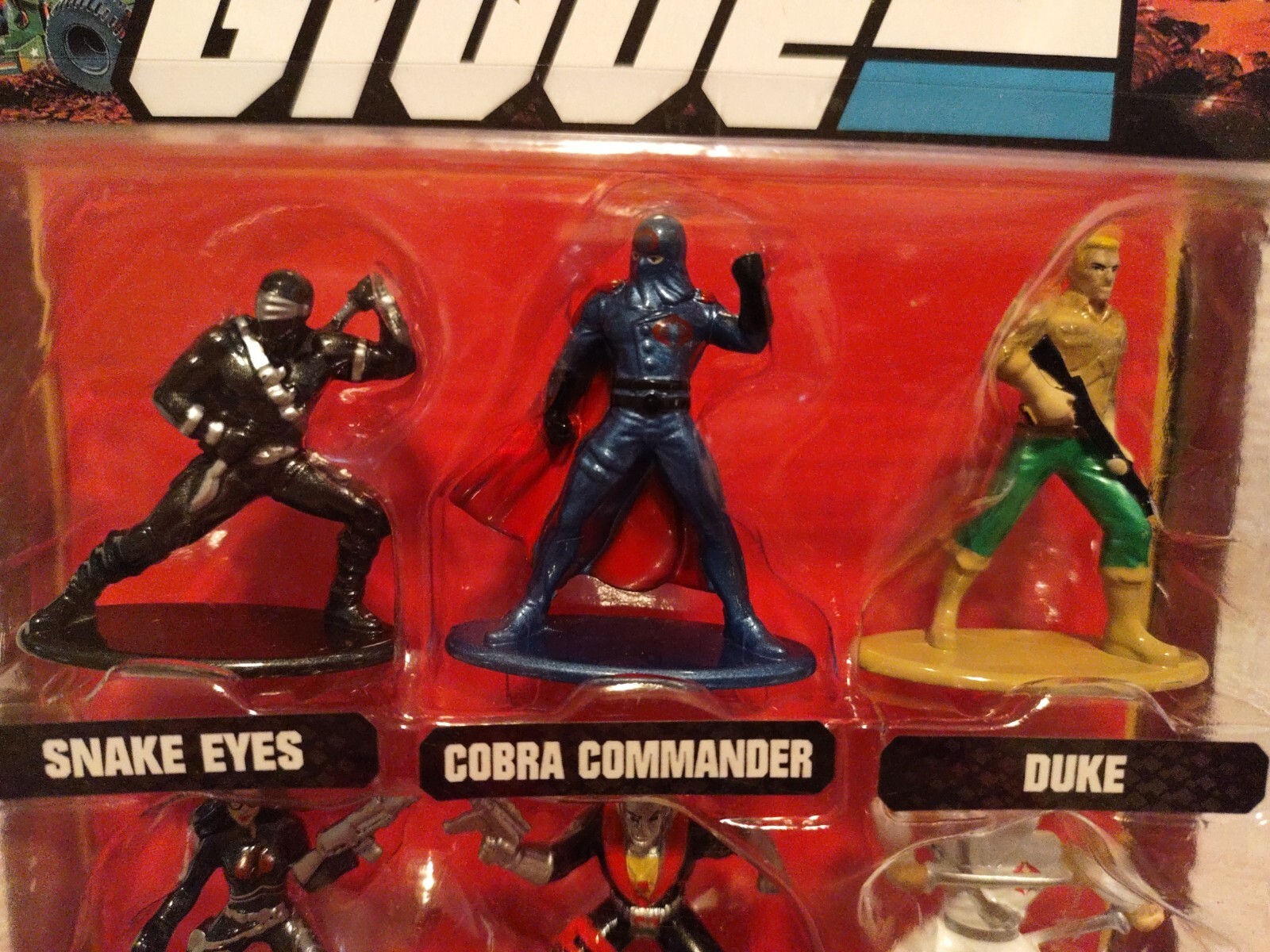 GI JOE Jafa Nano Metalfigs Cobra Commander Snake Eyes Storm Shadow NIB 2020