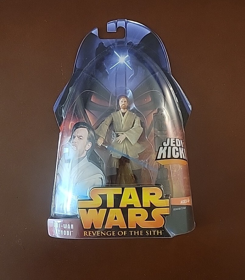 Star Wars Revenge of the Sith Collection 1 Jedi Knight Obi-Wan Kenobi Figure NIP