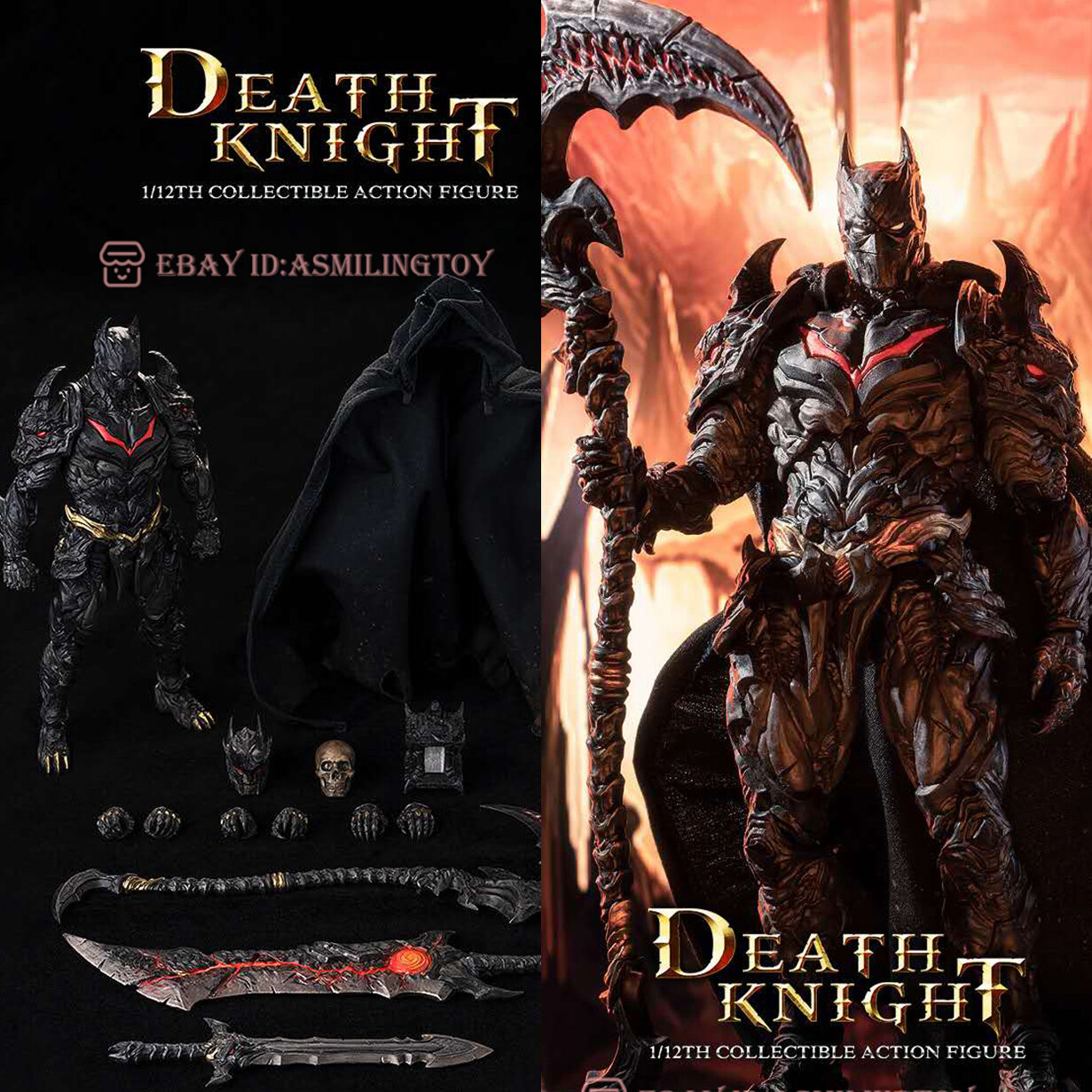 1/12 VTOYS x BMS War of Warcraft Death Knight 6 » Action Figure In Stock