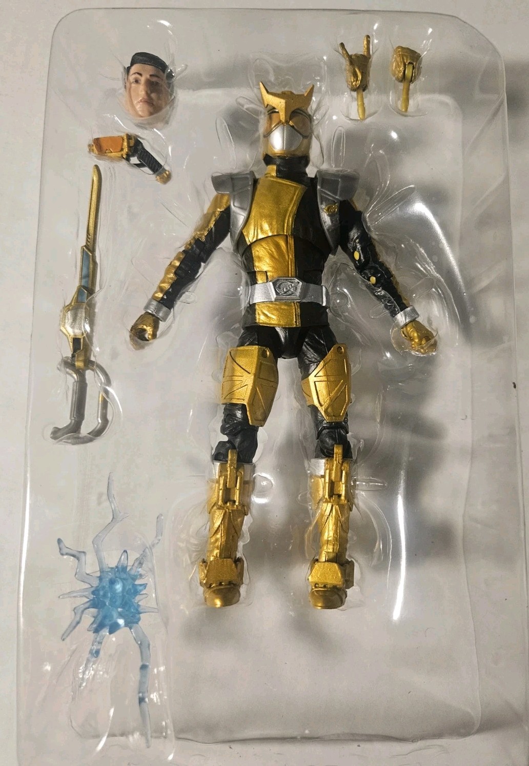 Hasbro Power Rangers Lightning Collection Beast Morphers Gold Ranger 6&Prime; Complete