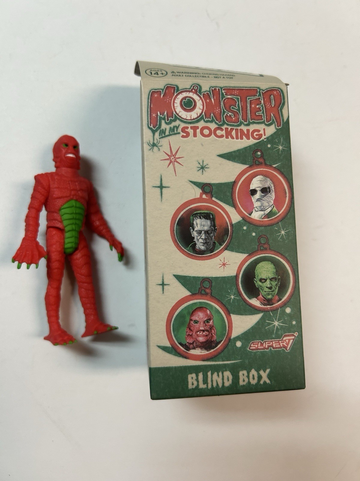 Super7 Reaction 3-3/4” Monster In My Stocking Creature From The Black Lagoon