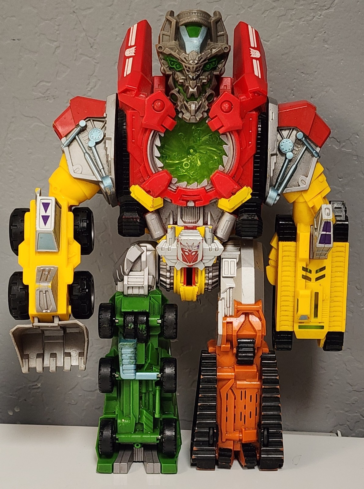 Transformers Construction Devastator Mega Power Bots 12&Prime; Revenge of Fallen 2008