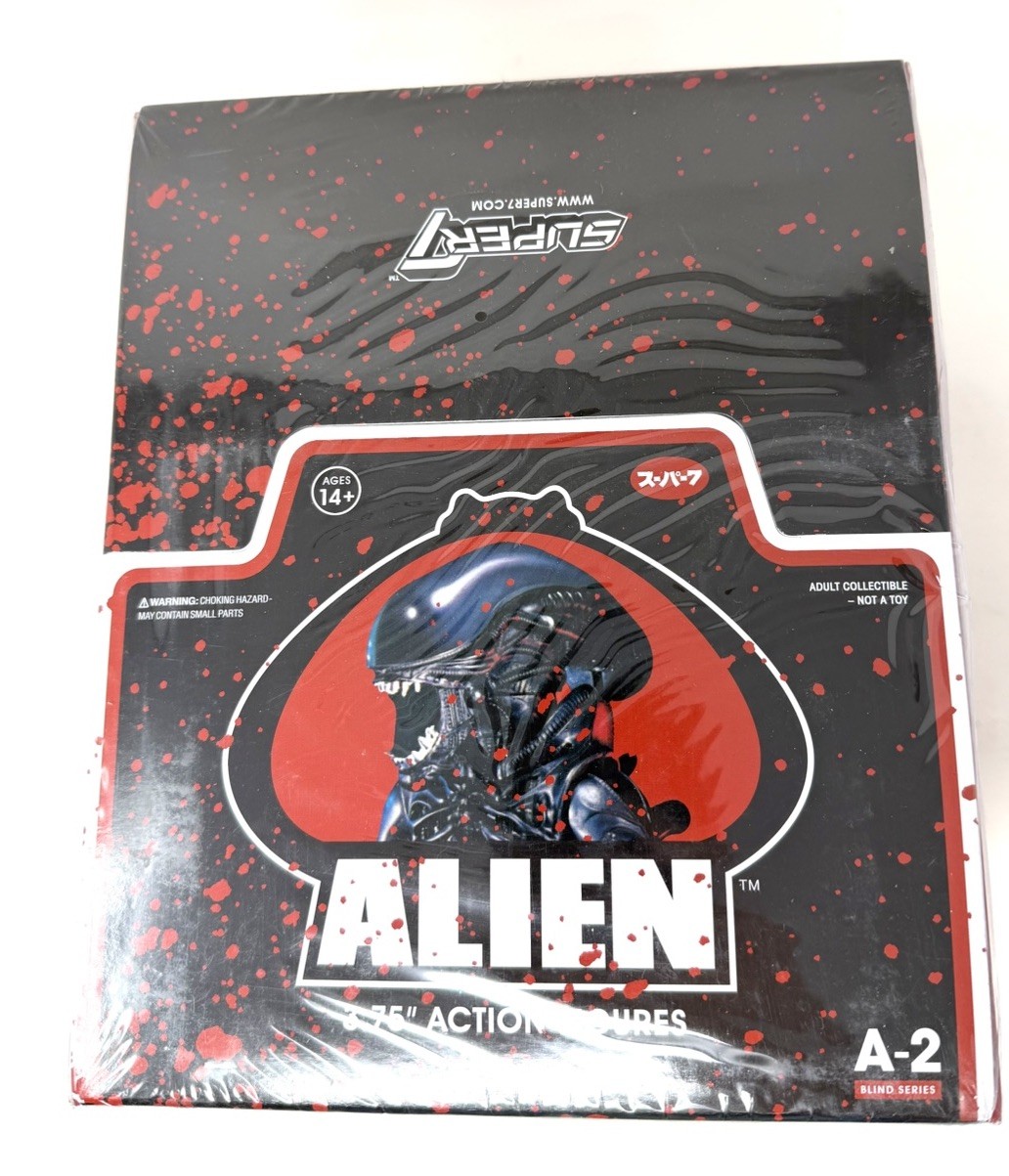 Super7 Alien Blindbox Series 2 Sealed Case 12 Figures Full Set Supernova Chase