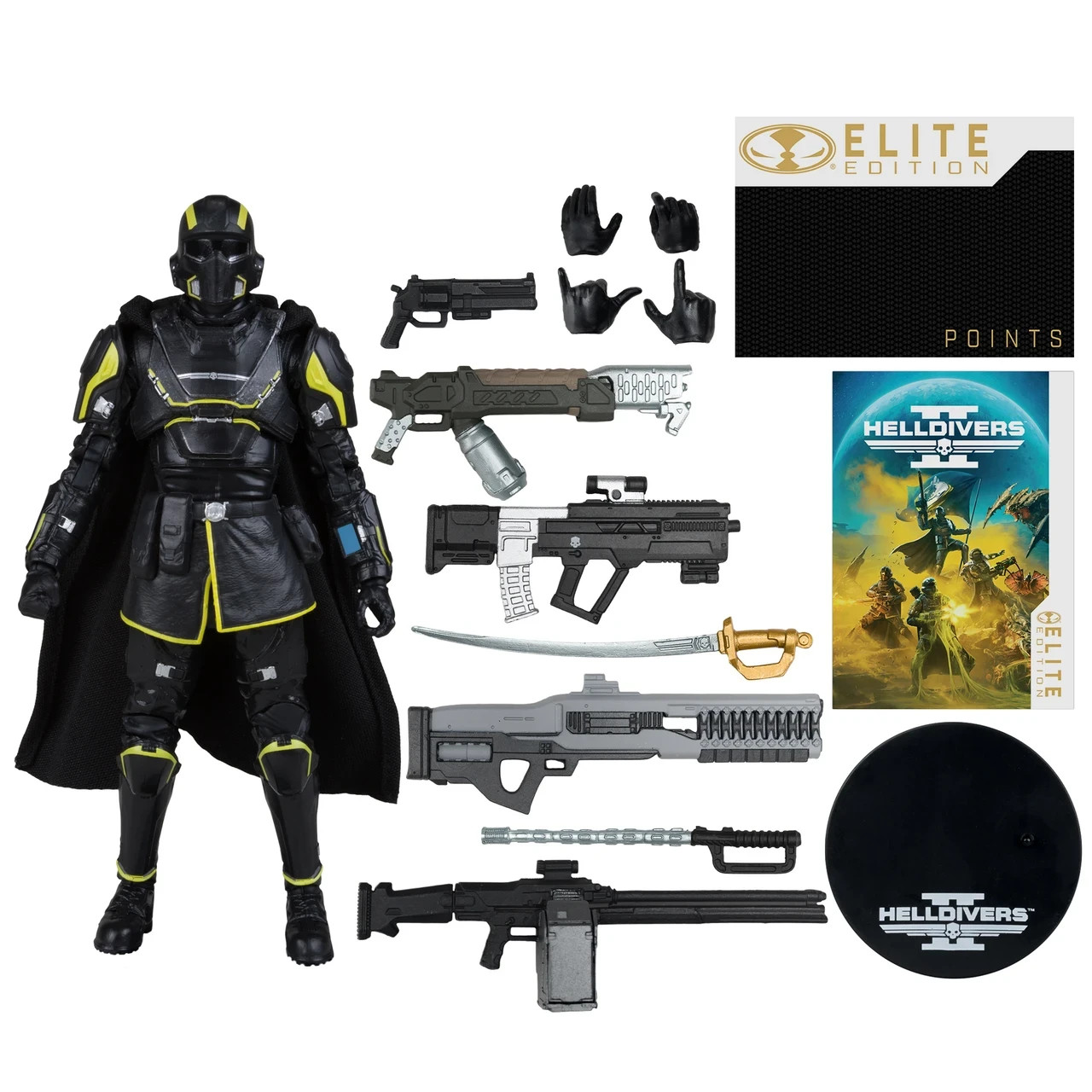 B-01 Tactical (Helldivers II) 7&Prime; Figure McFarlane Elite #10 (New) (In Stock)