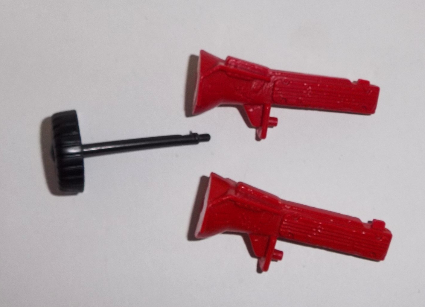 Crash Test Dummies Junkbot Junkman Red Engine Block Tire Missile Launchers