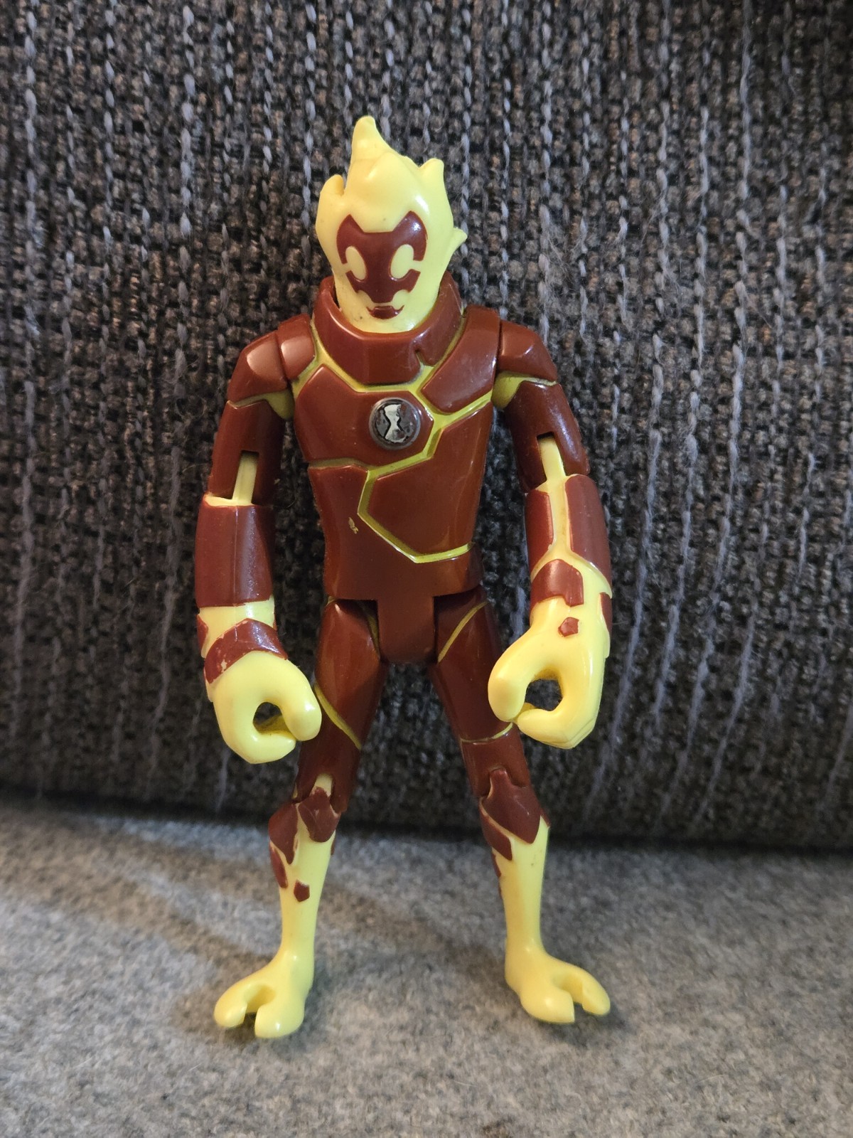 Ben 10 Alien 4&Prime; Action Figure Original Heatblast Toy #2