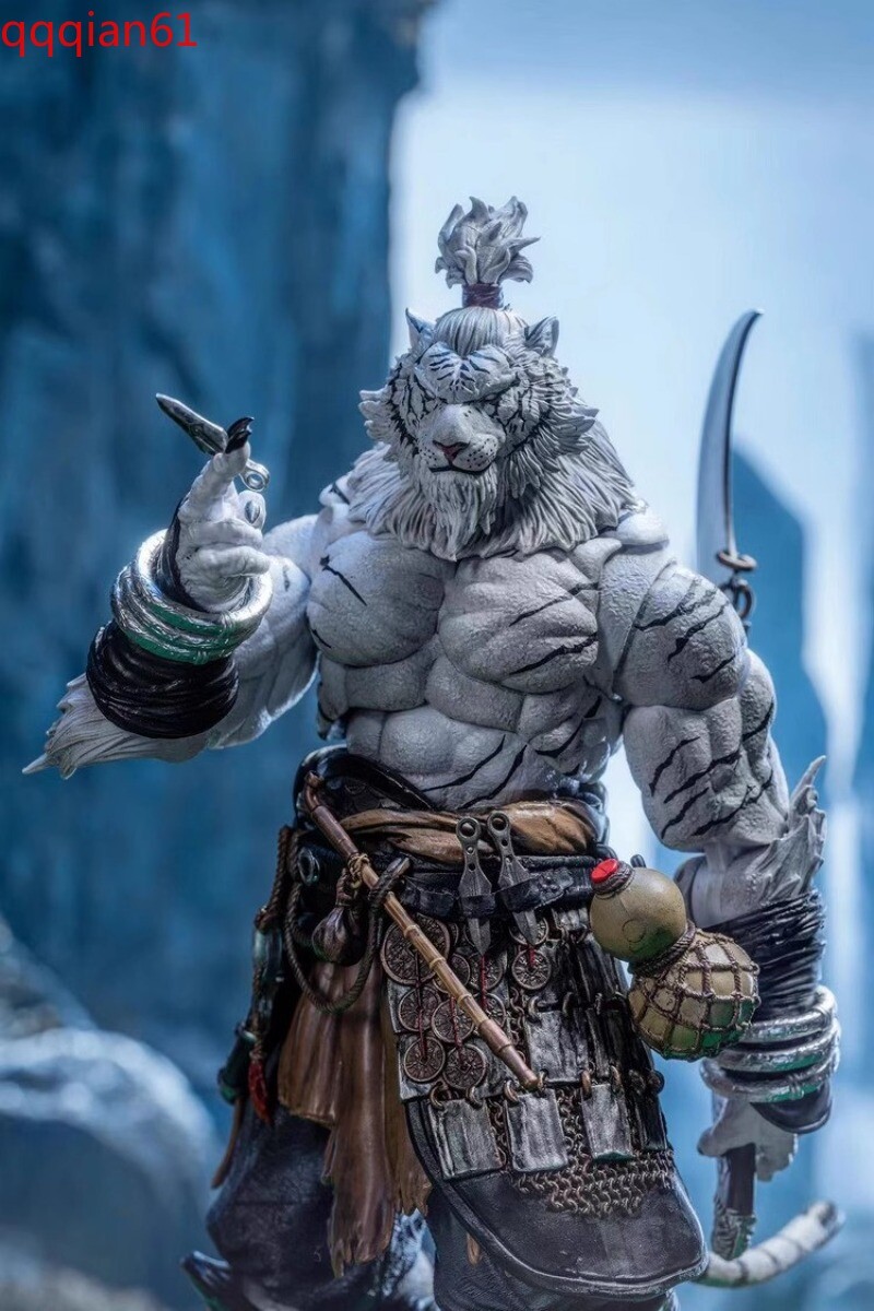 22cm MU-FP003W 1/12 The White Tiger Action Figure Model Statue Toy Gift IN STOCK