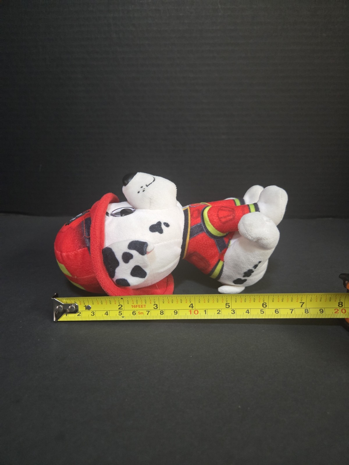 Spin Master Paw Patrol Mighty Pups Super PAWs Marshall, Stuff Animal Plush 6&Prime;