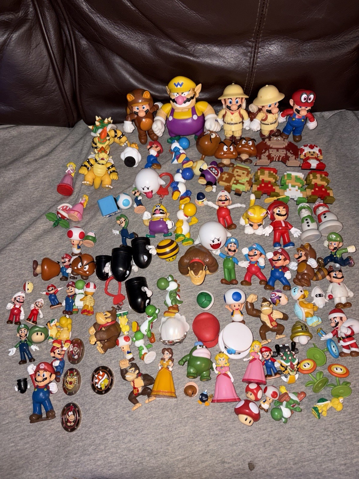 Large Nintendo Super Mario Jakks Pacific Figures Lot