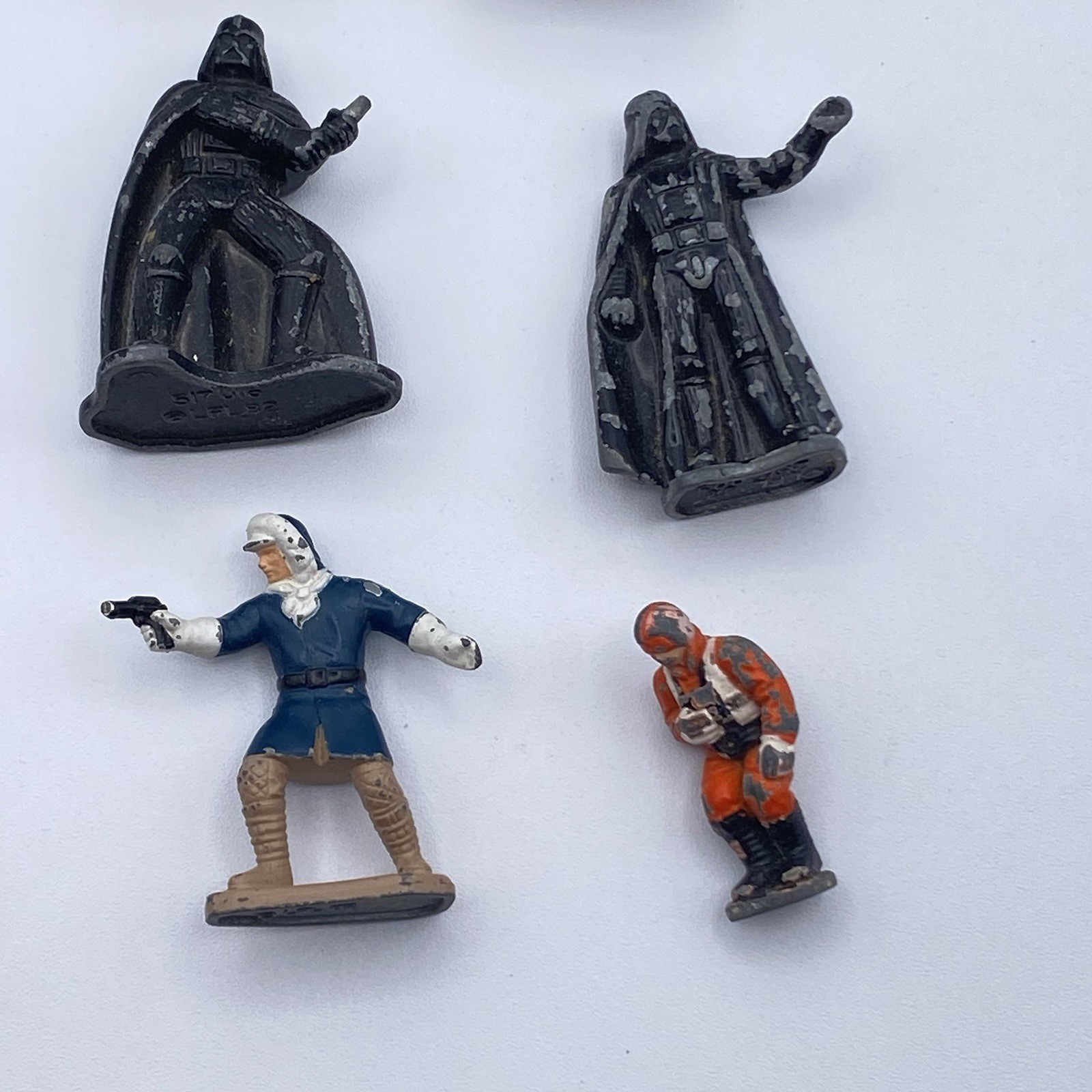 Vintage 1982 Kenner Star Wars Micro Collection Die Cast X13- Hoth Turret, Vader