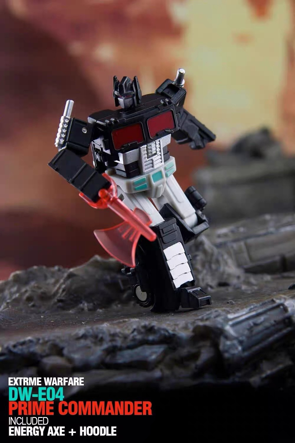 Dr.Wu DW E-04B PRIME COMMANDER DARK Transformable,restock