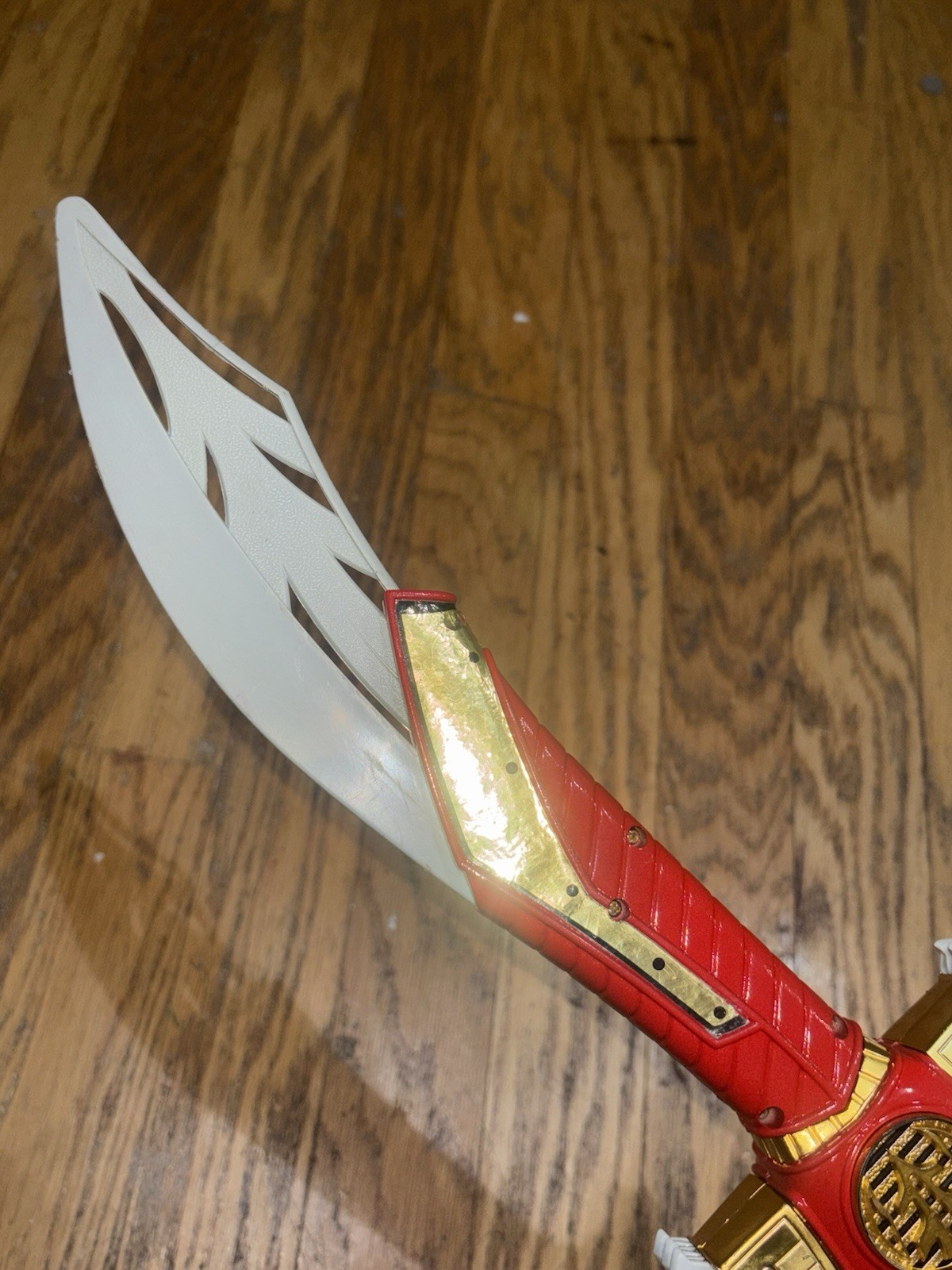 Mighty Morphin Power Rangers White Ranger Saba Sword Ban Dai Lucky Draw Custom